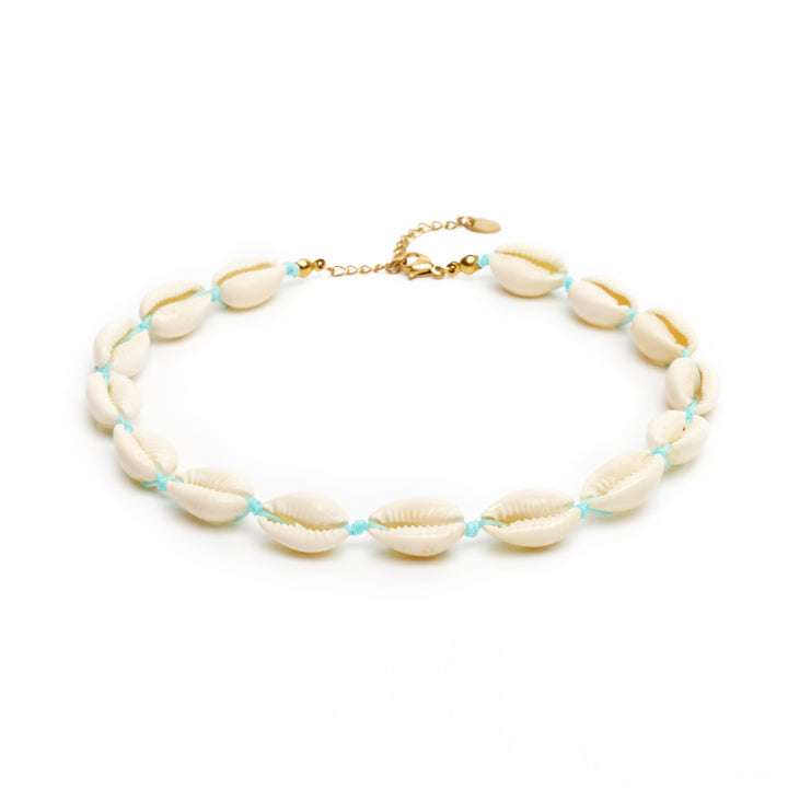 Muschel Halskette Choker mit Verschluss