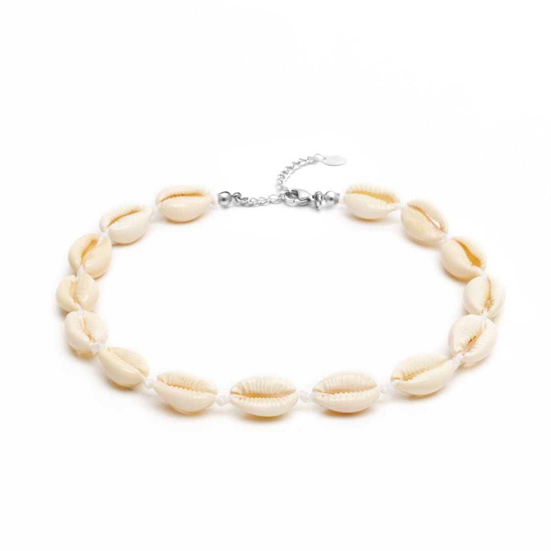 Muschel Halskette Choker mit Verschluss