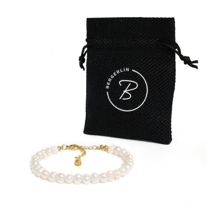 Perlen Armband mit vergoldeten Verschluss