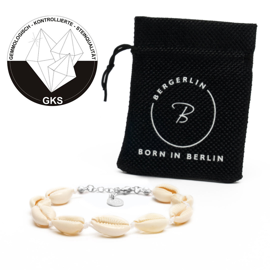 Muschel Fußkette mit Verschluss