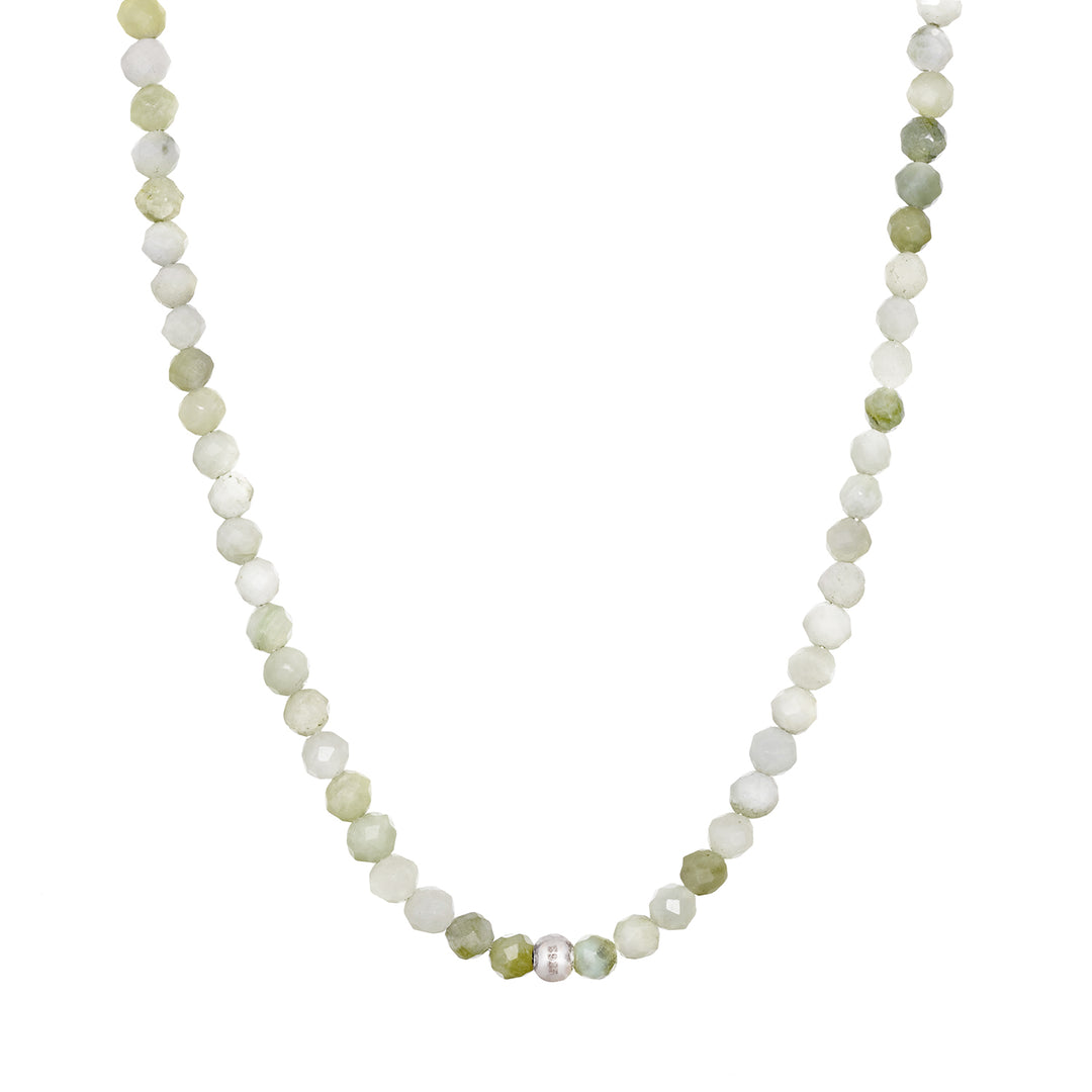 Jade Natural Stone Pearl Necklace