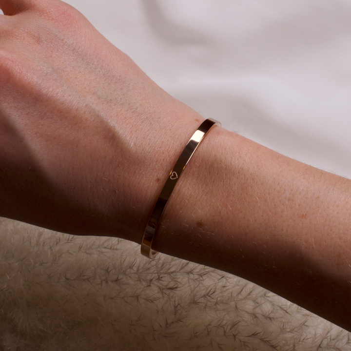 Stainless Steel Bracelet Symbol Heart