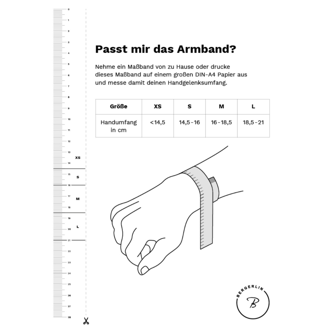 Hämatit (künstliches Produkt) Perlen Armband mit Silberperle