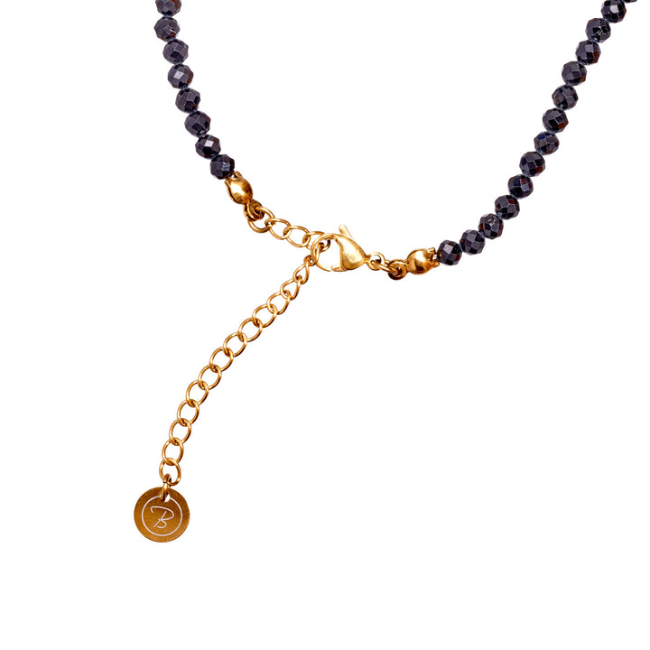 Tourmaline Duo Set – Bracelet & Necklace Made of Genuine Natural Stone