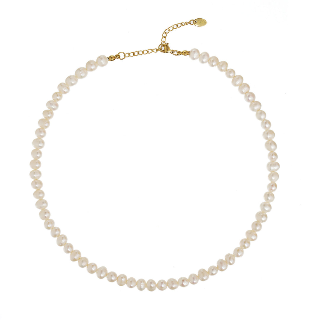 Premium Freshwater Pearl Necklace with Clasp