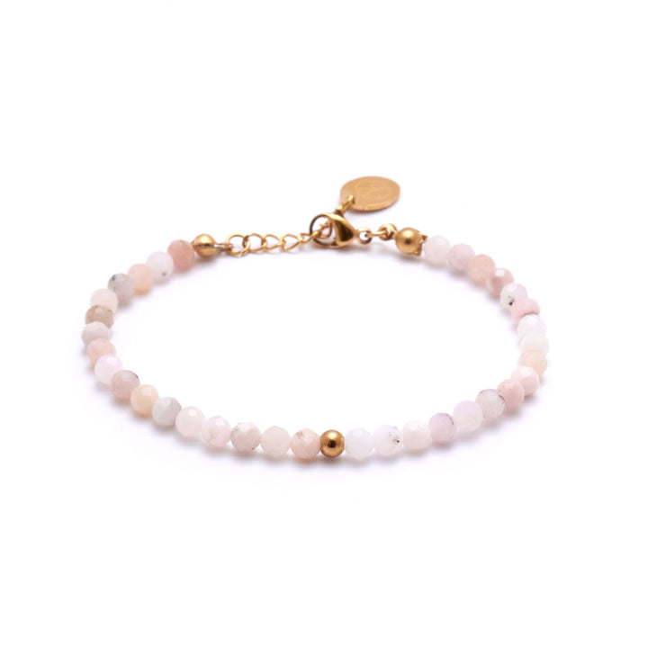 Opal Natural Stone Pearl Bracelet with Clasp