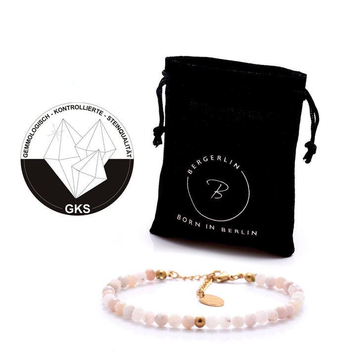 Opal Natural Stone Pearl Bracelet with Clasp