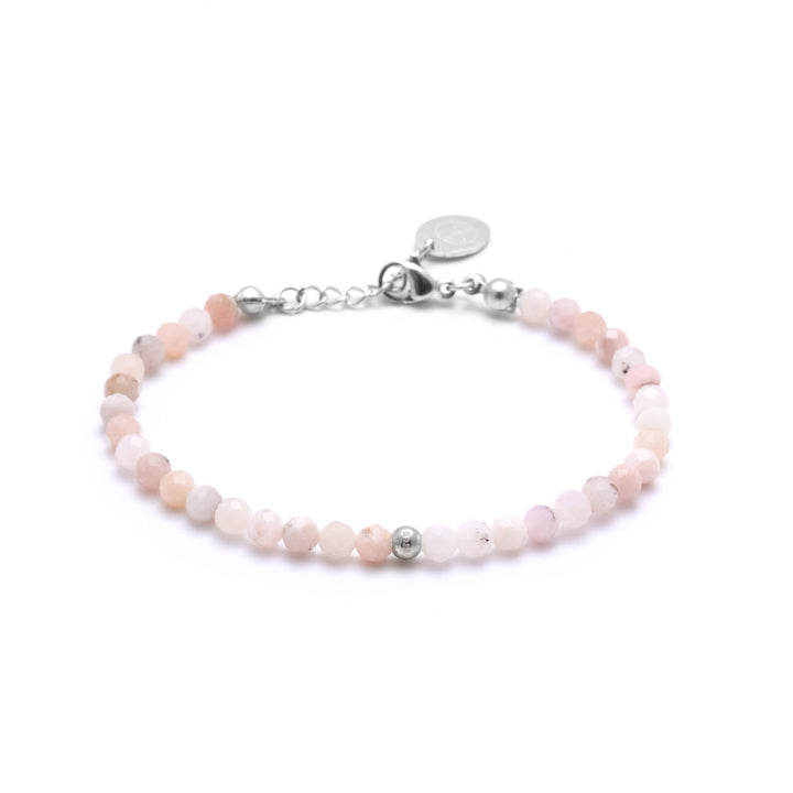 Opal Natural Stone Pearl Bracelet with Clasp