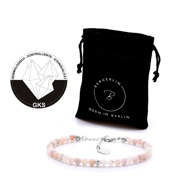Opal Natural Stone Pearl Bracelet with Clasp